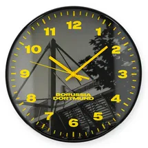 Dortmund BVB Wanduhr Stadion