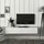 [en.casa] Toivakka Fernsehschrank Lowboard 135x31x25cm Weiß Holz, Spanplatte