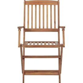 vidaXL Klappbare Gartenstühle 57 x 57 x 91 cm grün 2 St.