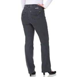 KjBrand Stretch-Jeans "Betty Denim Stretch", Damen, Gr. 54 (27), K-Gr, grau (denim graphit), Denim/Jeans, Obermaterial: 85% Baumwolle, 13% Polyester, 2% Elasthan, unifarben, casual, Basic lang, Jeans, mit Stretch