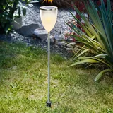 esotec Solar Stableuchte TropicLight DUO COLOR 59cm Edelstahl outdoor 102607