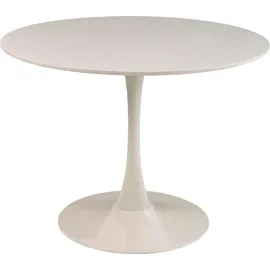 Oviala Runder Esstisch 100 x 74 x 100 cm beige