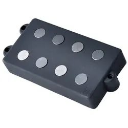 Nordstrand Pickups MM4.2 reproduction Music Man PU w/ Alnico V magnets, 4 string, black
