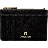 Aigner Kreditkartenetui unisex Geldbörse schwarz