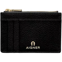 Aigner Kreditkartenetui unisex Geldbörse schwarz