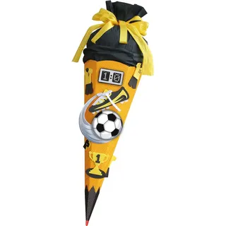 ROTH Soccer gelb/schwarz 68 cm 6-eckig