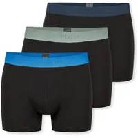 SCHIESSER Herren 3 Pack Boxershorts Bio Baumwolle Multipack -