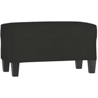 VidaXL Sitzbank Schwarz 70x35x41 cm Stoff