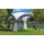 BC-ELEC Gartenlaube 3,5 x 3,5 m Grau