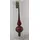 Christmas Decorations Christbaumschmuck Christbaumspitze Glas 26cm ochsenblut matt