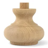 Holzando Holzfüße für Möbel aus Eiche ø100 - naturbelassenes Holz - ideal für Restauration & Reparatur - Möbelfüße Holz in Verschiedene Größen & Materialien erhältlich