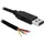 DeLock USB-A auf Seriell-TTL 1,8 m Schwarz