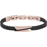Breil Moderní Bicolor Armband aus Stahl IPRG/GUN TJ3435 Größe 22