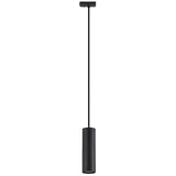 LINDBY Pendellampe Linaro, 20 cm, schwarz, 1-Phasen, GU10