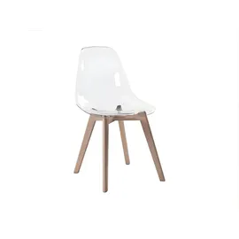 vente-unique Esszimmerstuhl Audra Polycarbonat transparent 2