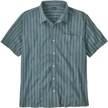 Patagonia Herren A/C Kurzarmhemd - XL - Lianas: Still Blue