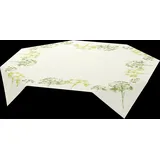 Duni Dunicel®-Mitteldecke 84 x 84 cm Green Umbles, 100 Stk/Krt (5 x 20 Stk)