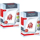 Set Von 2 Kisten Fjm Hyclean 3d -taschen Effizienz Für Kompakte Staubsauger S700 S4000 Und S6000 Miele Los 2)