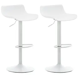 CLP 2er Set Barhocker Aveiro weiß