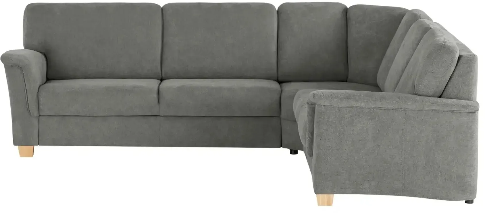 smart Ecksofa  Valencia ¦ grau ¦ Maße (cm): B: 272 H: 90 T: 242.0