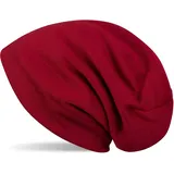 Stylebreaker Feinstrick Beanie rot