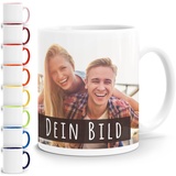 SpecialMe® personalisierte Fototasse mit eigenem Foto persönliches Geschenk Kaffeetasse mit Bild selbst gestalten weiß Keramik-Tasse