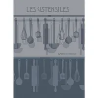 Garnier Geschirrtuch Les ustensiles denim 50x70 cm Baumwolle