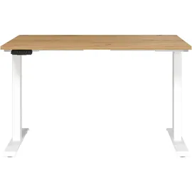 Germania Schreibtisch Jet Eiche / Weiß