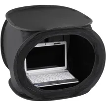 Walimex Pop-Up Laptop-Zelt 50x50x50cm super black
