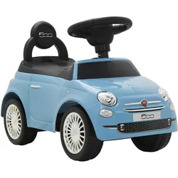 Fiat 500 Aufsitzauto für Kinder – Blau, offiziell lizenziert