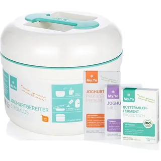 Joghurt Maker Starterset, Joghurtbereiter + Joghurt Ferment, Joghurtherstellung