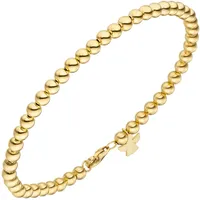 Goldarmband JOBO "Engel Schutzengel" Armbänder Gr. Gelbgold 585, gelb (gelbgold 585) Damen 585 Gold 19 cm