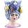 Mirrors and More Vase Fiora (18 x 18,5 x 29,5 cm, Keramik, Blau)