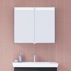 Dansani Mido+ Spiegelschrank Top mit LED-Beleuchtung##Breite 1200 mm Schwarz Struktur S513-129