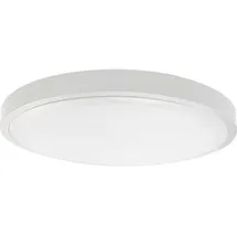 V-Tac Deckenlampe 1x LED 24,0 W rund Kunststoff weiß IP44 D 29,5 cm