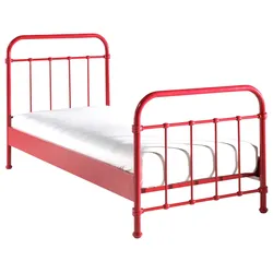 Kinder-/Juniorbett New York ca. 90x200 cm Rot