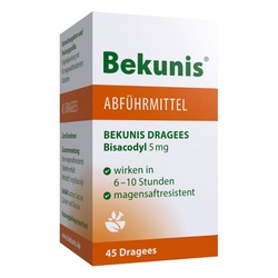 Bekunis Dragees Bisacodyl 5mg