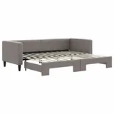 vidaXL Tagesbett 80 x 200 cm Taupe