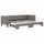 vidaXL Tagesbett 80 x 200 cm Taupe