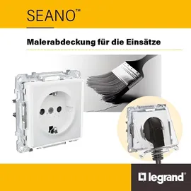Legrand Schuko-Steckdose 16 A Anthrazit