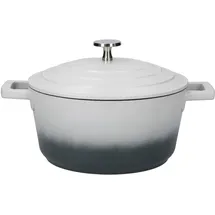 Master Class MasterClass Aluminium-Guss-Auflaufform, Grau Ombre, 20 cm/2,5 Liter, Geschenkverpackung