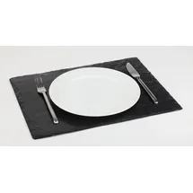 APS Naturschieferplatte, 45 x 30 cm, Materialstärke 6-9 mm, möbelschonende Füßchen