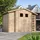 TIMBELA M389 3,28 x 2,06 m Beige