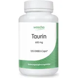 Woscha Taurin 600 mg - 120 Embo-CAPS® (99g)(vegan)