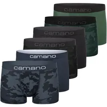 CAMANO Boxershorts bunt XXL 6er Pack