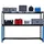 Proregal Garagenregal HERCULES platzsparend unterfahrbar HxBxT 180x240x50cm 2 Lagerebenen Fachlast 300kg Schwarz Lagerregal Schwerlastregal