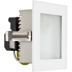 EVN Blendfreie Leuchte weiß viereckig 90x90x68mm 230V IP20