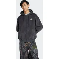 Adidas Cord Reißverschlusspullover Carbon XL