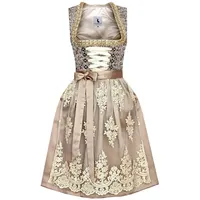 Alpenmärchen Dirndl Midi Dirndl Soraya - ALM558 gelb 54