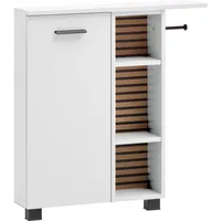 Schildmeyer Schildmeyer, Badezimmerschrank, Katta Nischenschrank mattweiss / Akustikplattenoptik